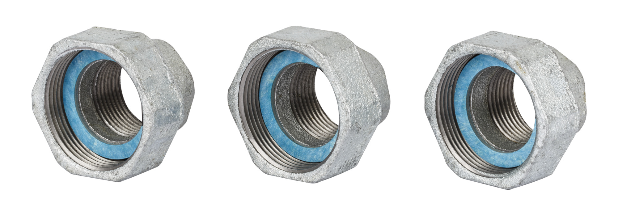 Danfoss Присоединительные фитинги к регулирующим клапанам Комплект резьб фитингов VRG/VRB Ду 15 065B4107  - Вид №1