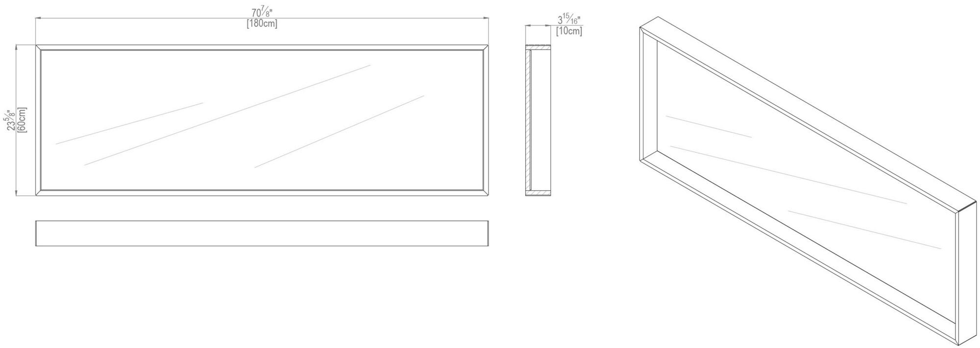 L'ANTIC COLONIAL Прямоугольное зеркало в настенной раме Karon sun-id-1476652 - Вид №3