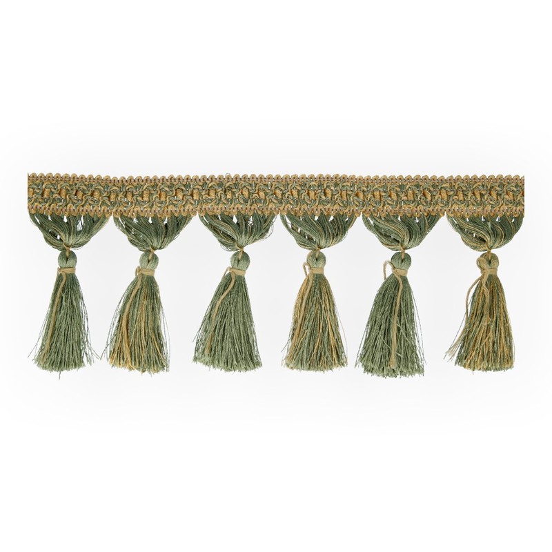 2030 Бахрома 95 мм с кистями №071 зелёный Gamma 
