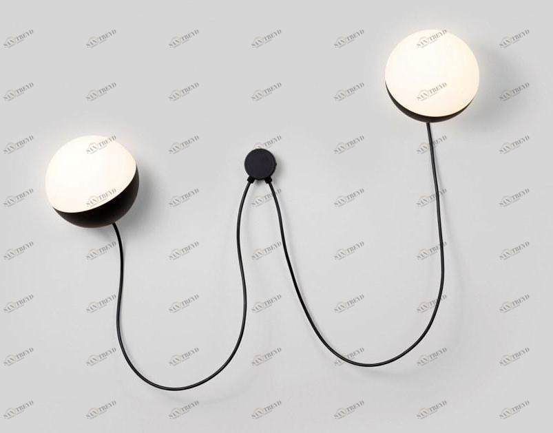 Milan Iluminacion Светодиодный настенный светильник прямого света из стали Half sun-id-1493229