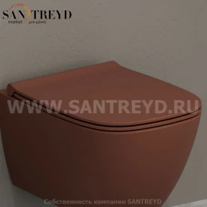 GN022MT Крышка сиденье для унитаза Ceramica Globo GENESIS