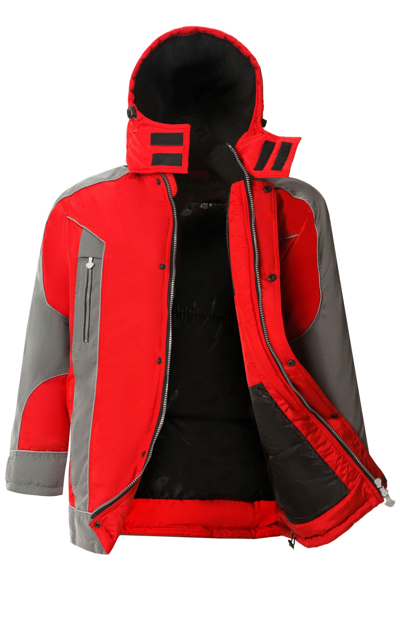 64764 Костюм "Ультра" зимний красно-черный  Зимняя спецодежда  размер 52-54/170-176  - Вид №4