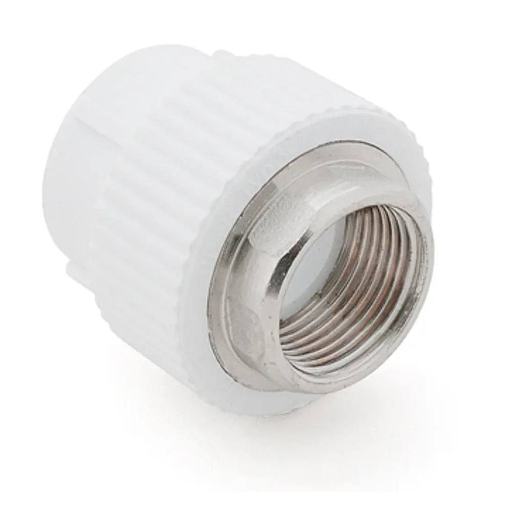 Муфта комбинированная под ключ, внутренняя резьба, 1"х32 мм, полипропилен РОСТЕРМ STLM-2015419