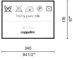Cappellini Ковер из новозеландской шерсти и растительного волокна  Mcp_4  - Вид №5