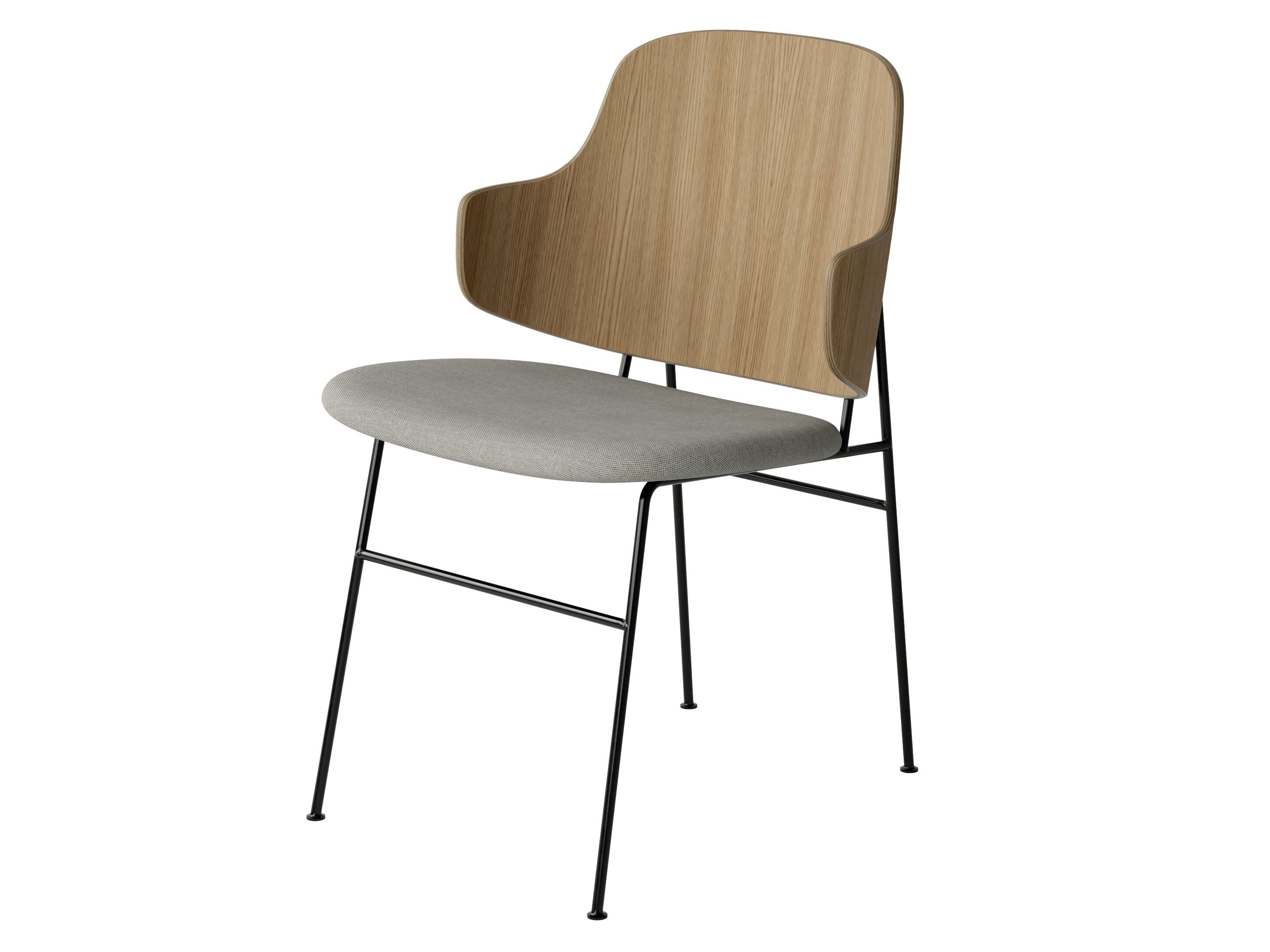 Деревянный стул с мягким сиденьем Audo Copenhagen Пингвин ARCH-00146398