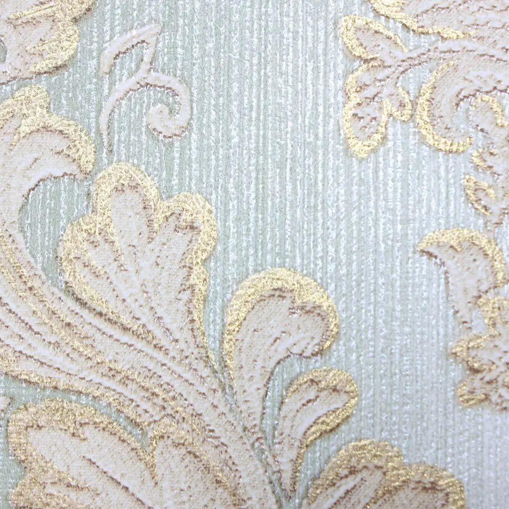 Обои бумажные Московская Обойная Фабрика Вивальди зелёные 0.53 м Вивальди 239112-7 STLM-2064135 - Вид №2