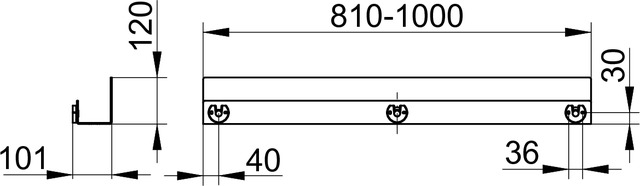 24953370600 Полочка для душа KEUCO ПОЛОЧКИ ДЛЯ ДУША - Вид №5