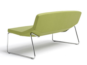 Мягкая скамья со спинкой