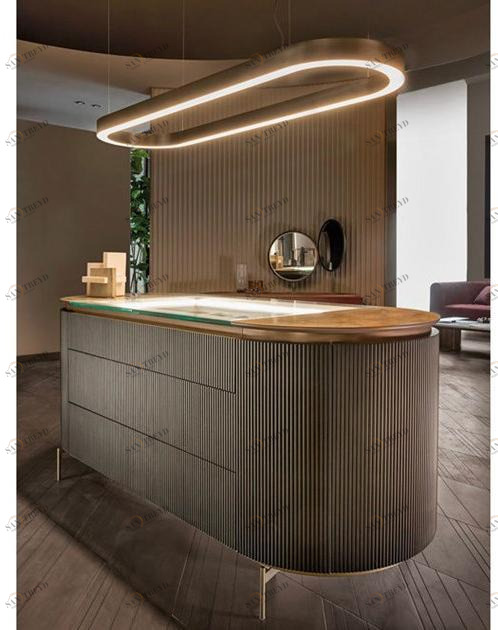 Shake Комод из дерева и стекла Hege sun-id-1476313