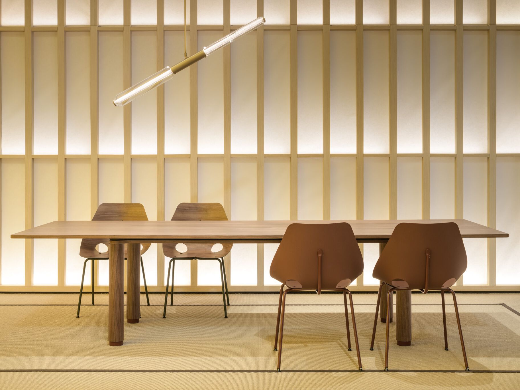 Деревянный прямоугольный стол с регулируемой высотой Alias NASTRO ARCH-00150648 - Вид №7