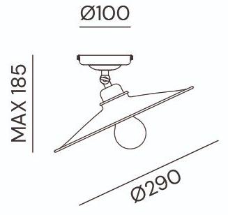 Il Fanale Регулируемый потолочный светильник из железа Cantina 201.02.ff/201.03.ff - Вид №2