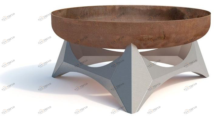 Arpe studio Жаровня из углеродистой стали  Ark63 