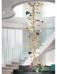 Serip Бронзовый потолочный светильник ручной работы Bouquet Ct3199/41