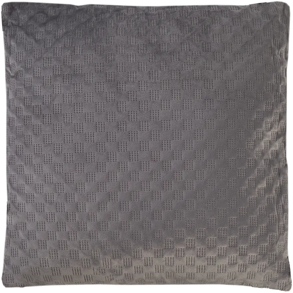 Подушка «Emb Vel Dolce», 40x40 см, цвет серый 82259310 STLM-2148463 Atmosphera 