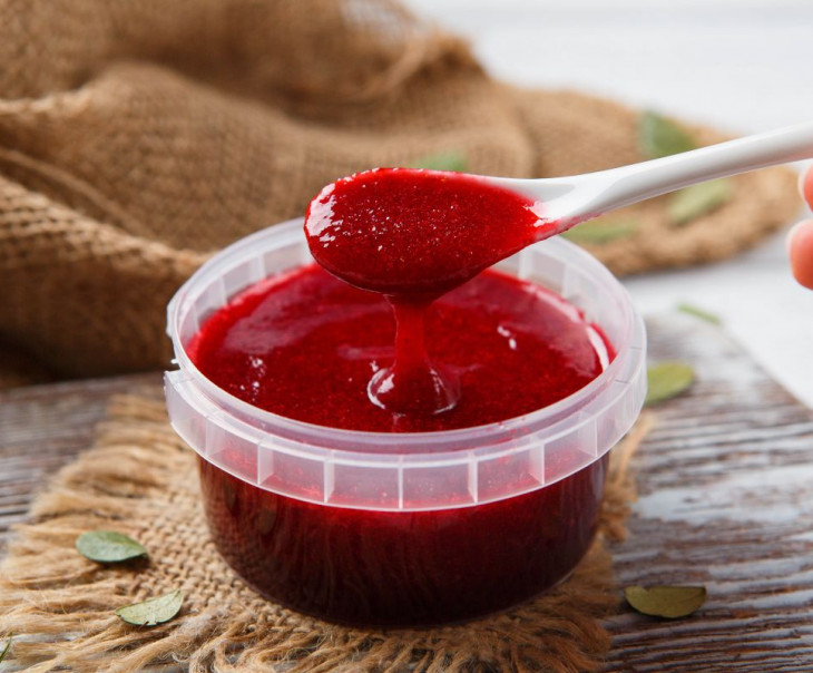 2570 Пюре из брусники с сахаром Вкусляндия  - Вид №1