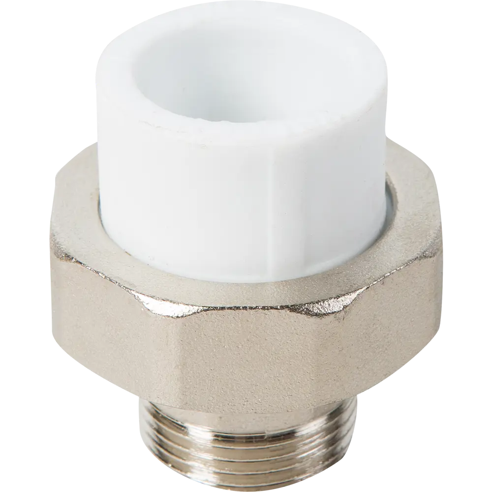 Муфта разъемная РВК 3/4"x25 мм НР полипропилен 020570 STLM-2074893 - Вид №2
