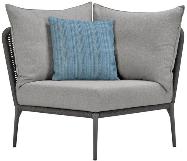 JANUS et Cie Угловой модуль из алюминия и веревка для модульного дивана Knot sun-id-1436967 - Вид №1