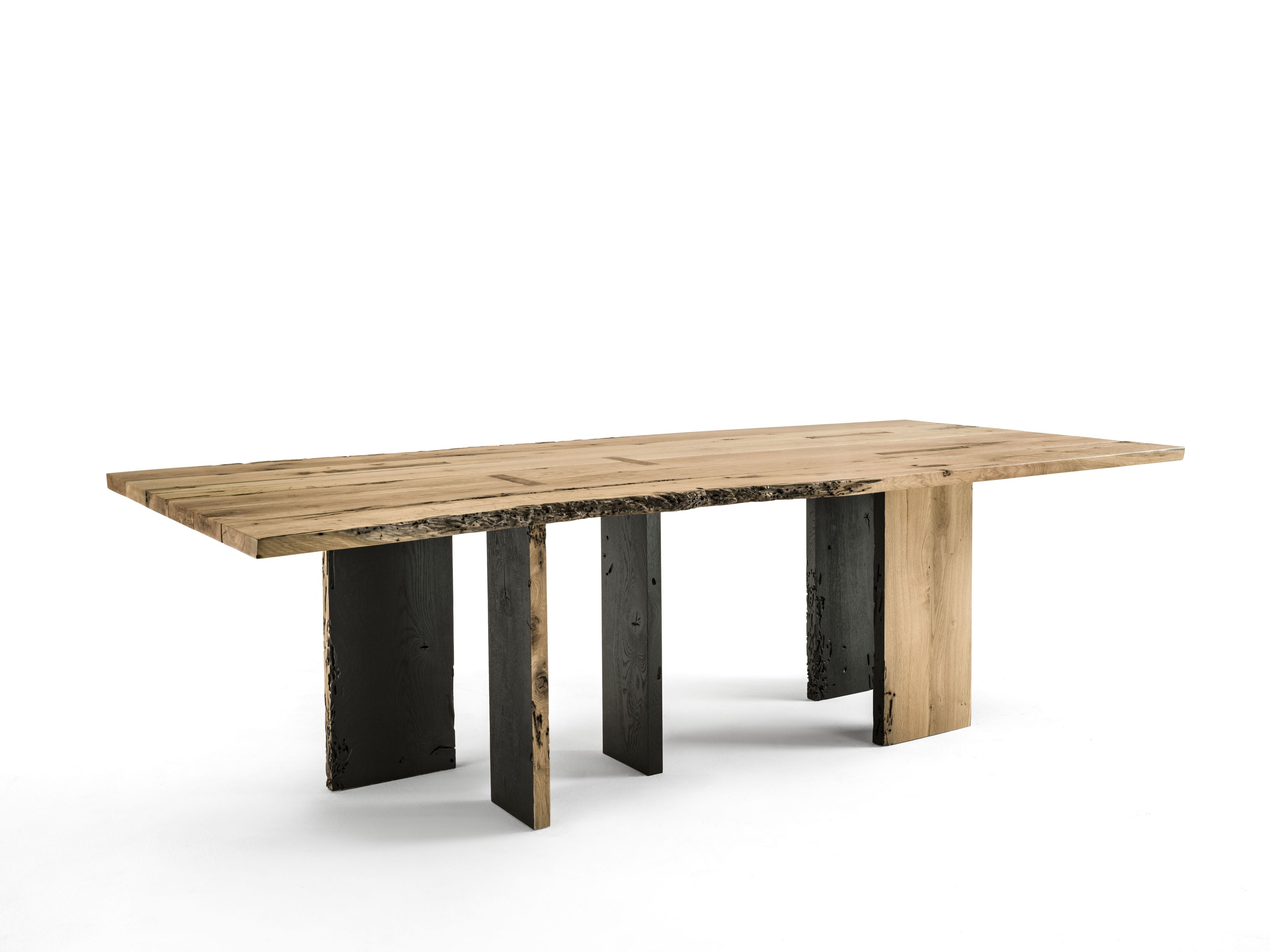 Прямоугольный стол из брикколы Riva 1920 Fire ARCH-00074550 - Вид №1