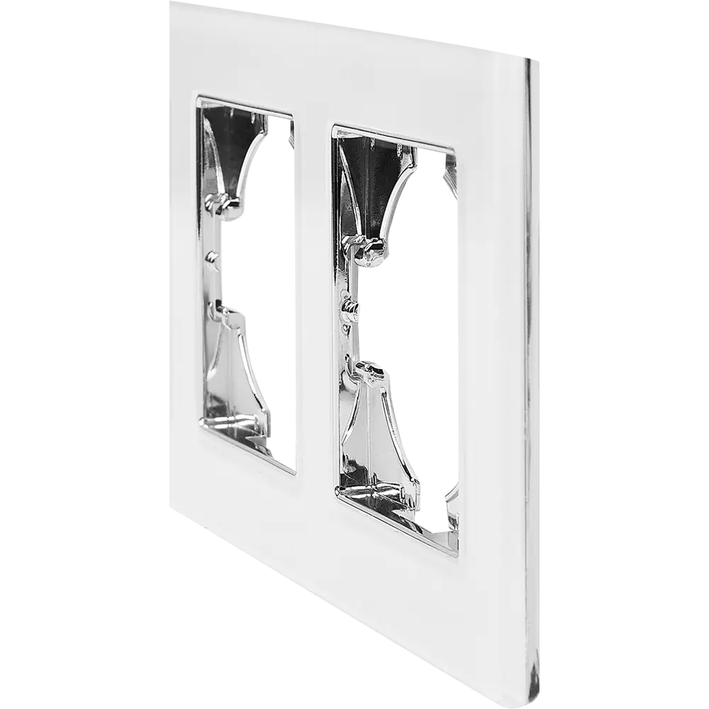 Двухпостовая рамка GUSI Electric Ugra для розеток и выключателей 86408197 STLM-0068770 - Вид №2