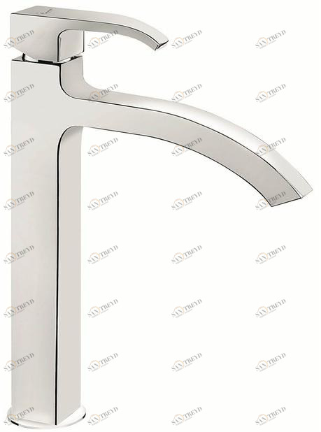 EMMEVI RUBINETTERIE Смеситель для кухни столешницы из хромированного металла в современном стиле с поворотным изливом Niagara sun-id-1475660