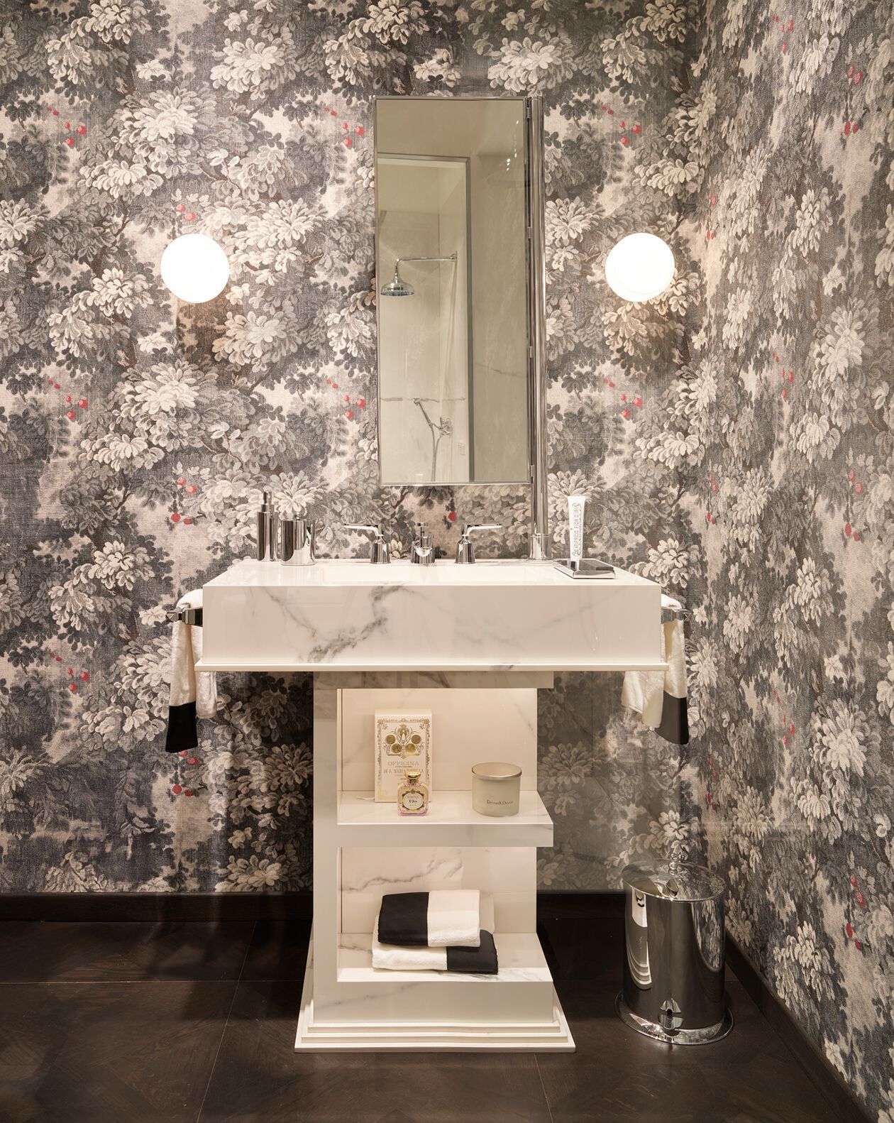 Шкаф для умывальника со встроенной раковиной Devon&Devon MY LOVE WATER VANITY SMALL ARCH-00147797