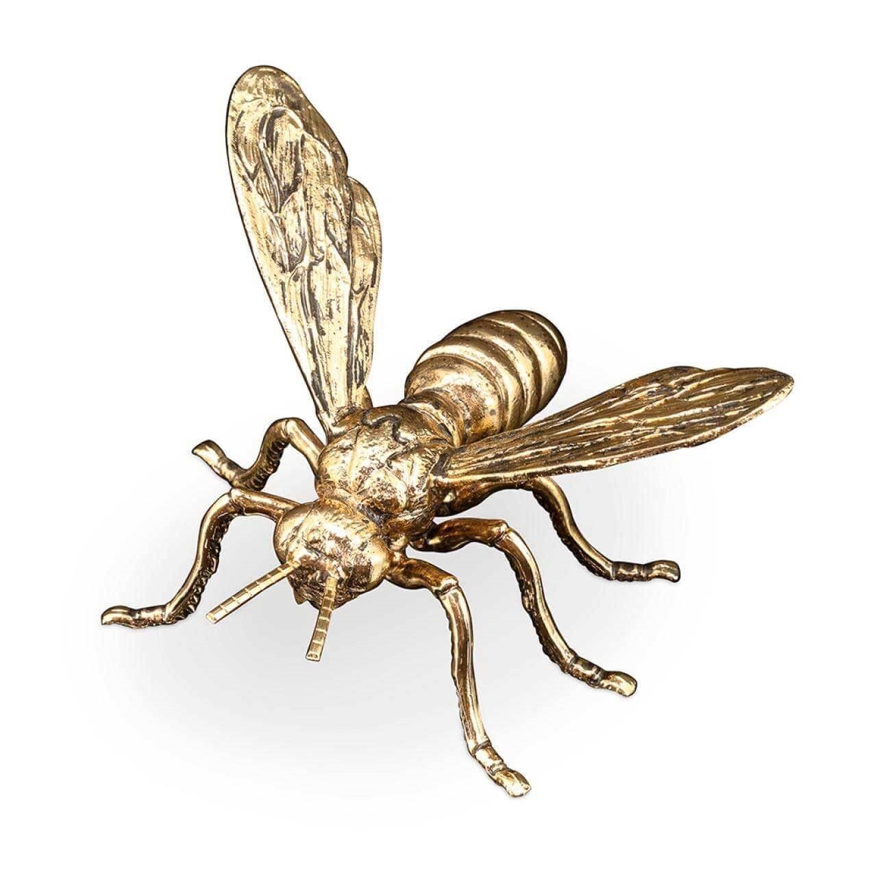 600359-01 ABHIKA Пчела МЕТАЛЛ H6 13X10 GOLD 