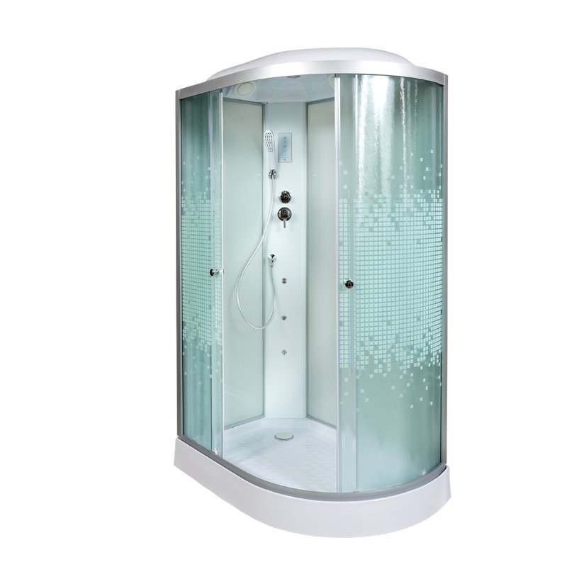 BМ1510 с гм. и эл. BLACK Душевая кабина DETO Серия ВМ L 902 L с гм. и эл. - Вид №2