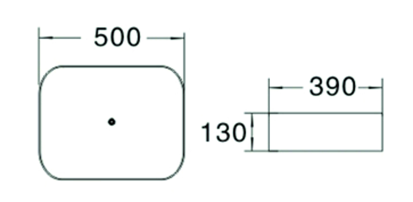 Раковина чаша SL-1051 SANTILINE  - Вид №1