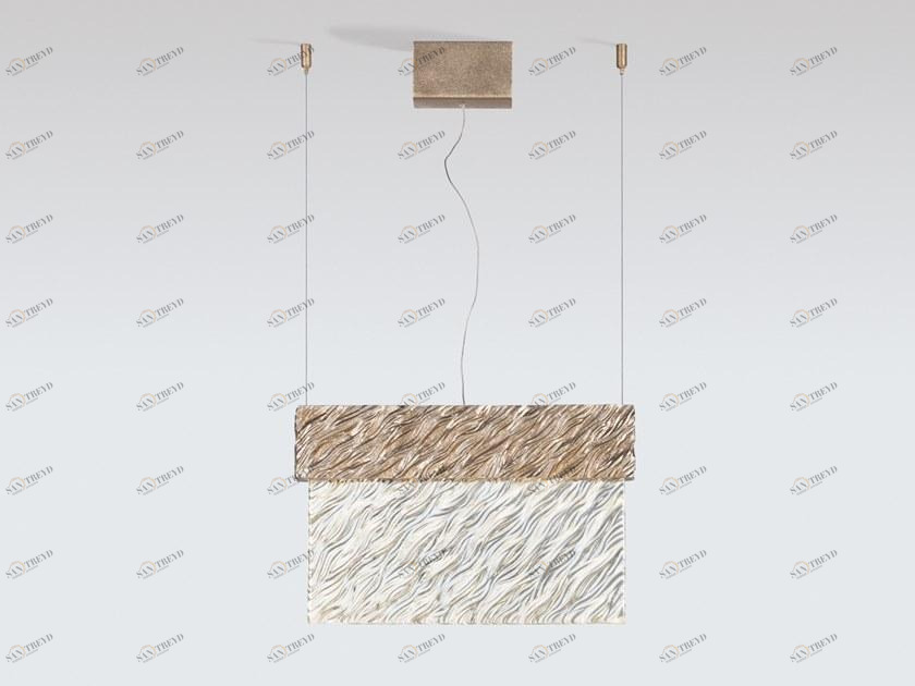 Serip Подвесной светильник из бронзы ручной работы Mondrian Ct3400/5