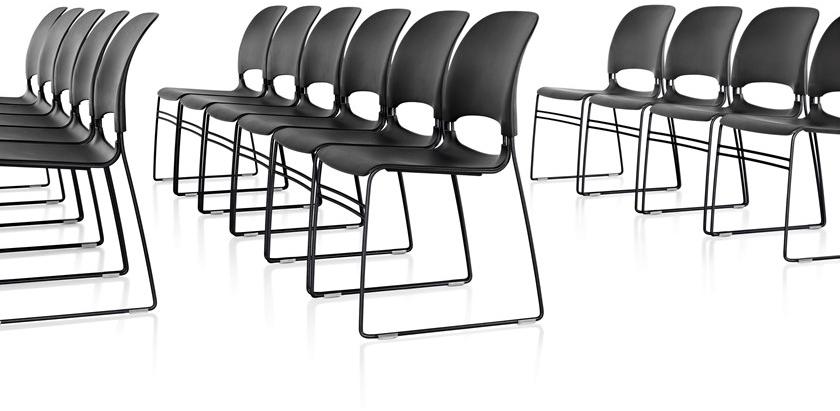 Herman Miller Штабелируемое кресло-санки sun-id-1428654 - Вид №13