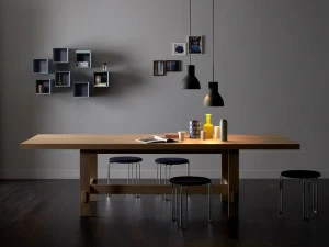 Capo d’Opera Прямоугольный деревянный стол Share