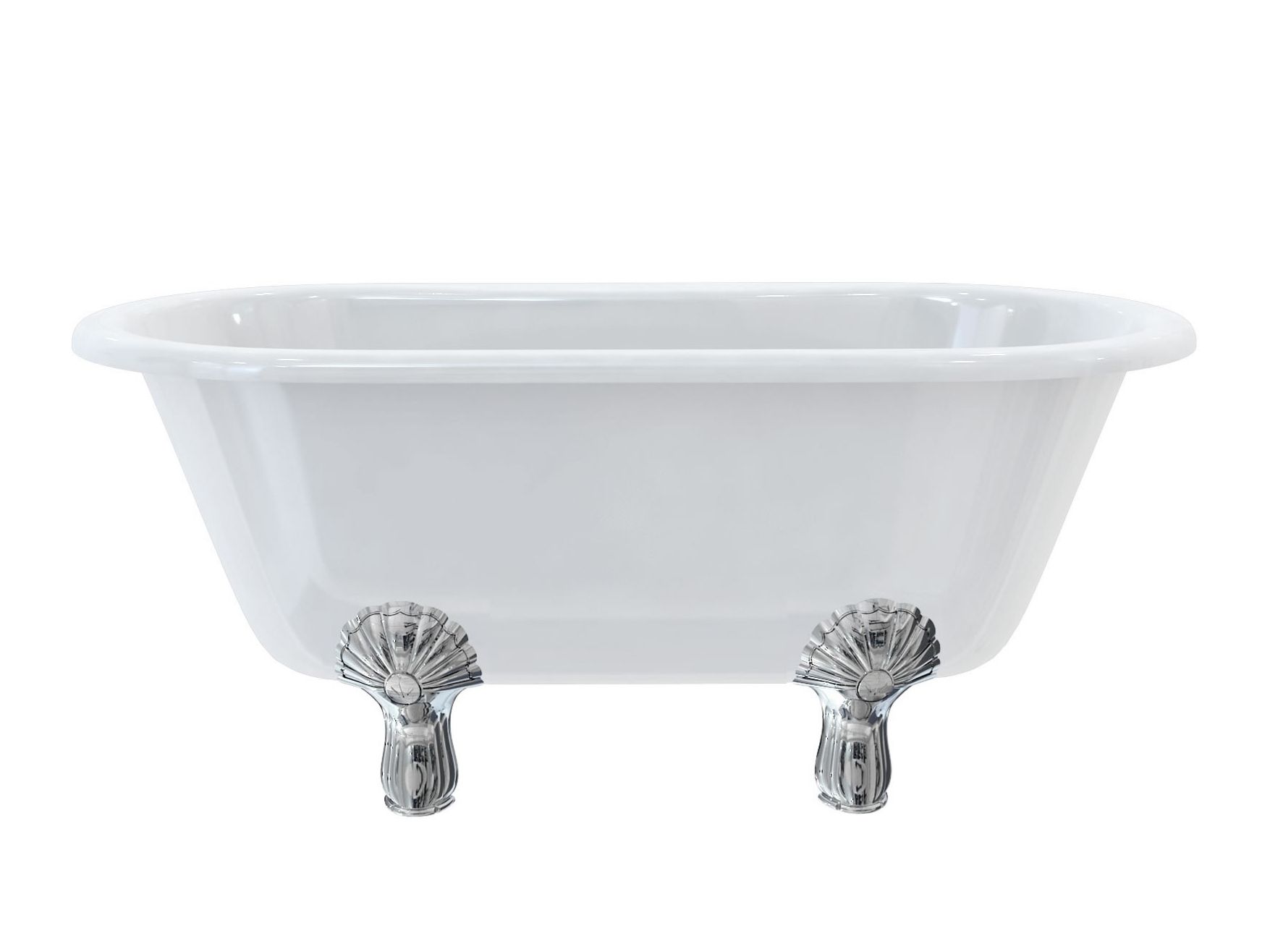 Овальная акриловая ванна на ногах Burlington ARCH-00030731 - Вид №13