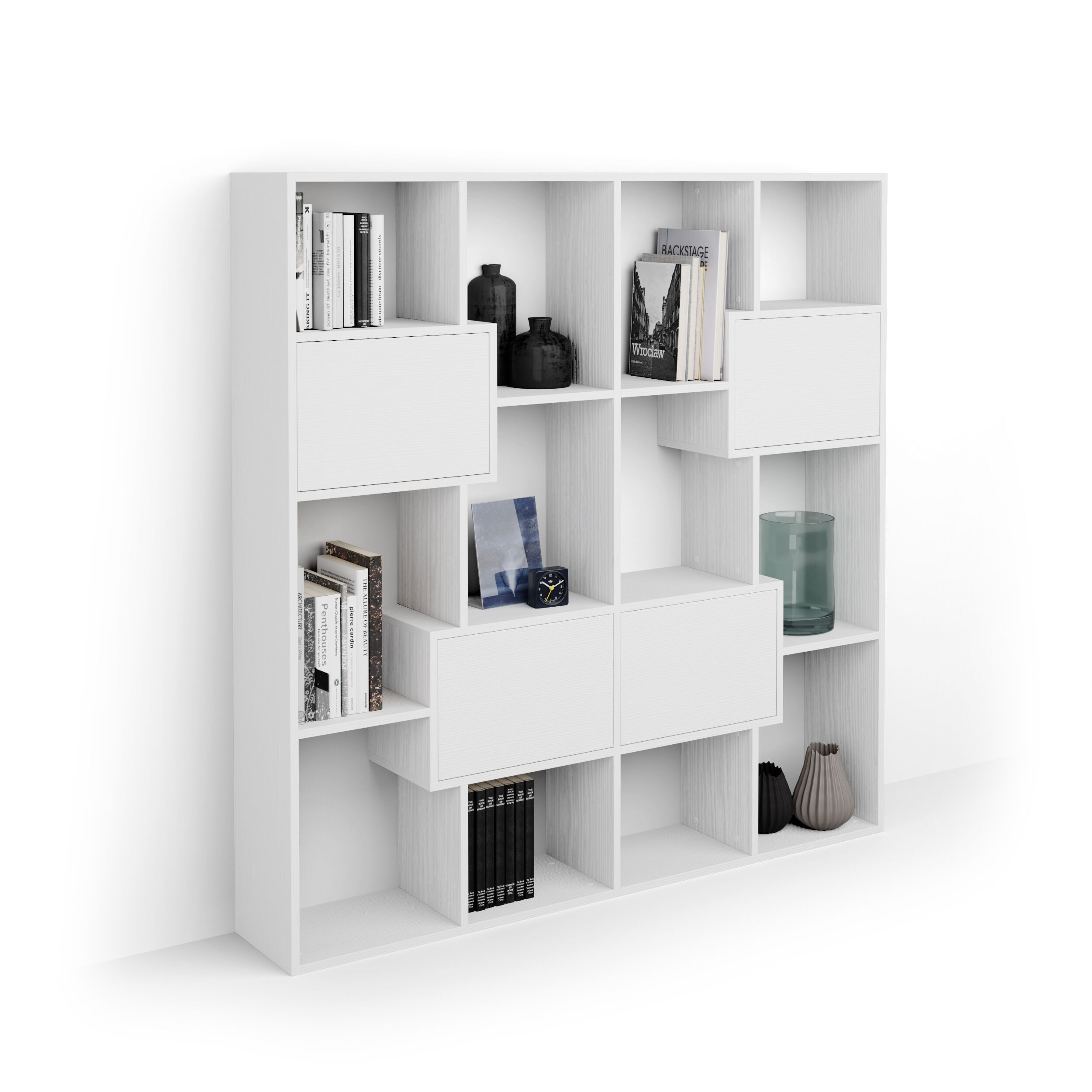 Отдельно стоящий книжный шкаф в облагороженном Mobili Fiver IACOPO ARCH-00039362 - Вид №8