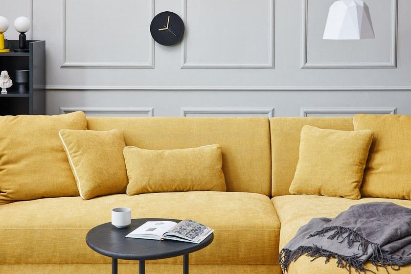 Grado Design 3-х местный тканевый диван с шезлонгом Halle Hal - sf - rc - Вид №5