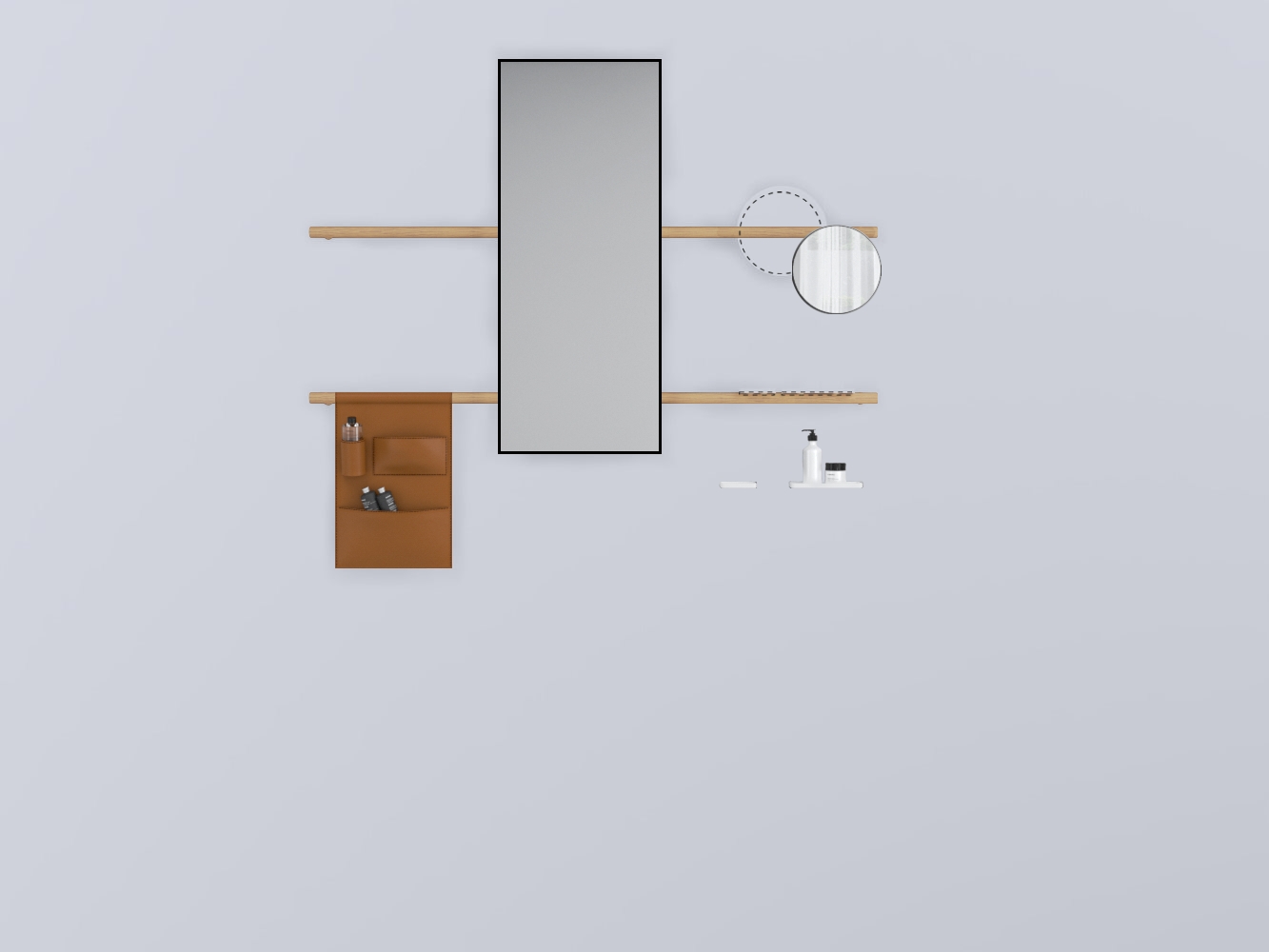 SWSTRE-RN+SWSPR-NM+SWSPI-CM+SWM10-BI+SWM20-BI+SWSCR-NA . прямоугольный дерево cielo Siwa Ceramica Cielo