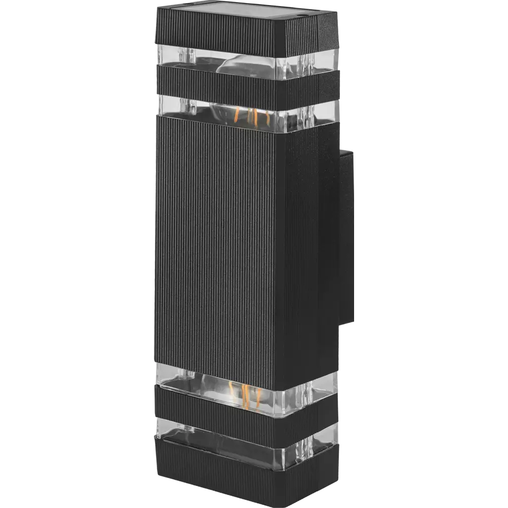 Светильник уличный настенный влагозащищенный Duwi Techno 24395 3 IP65 цвет черный STLM-2016650 - Вид №1