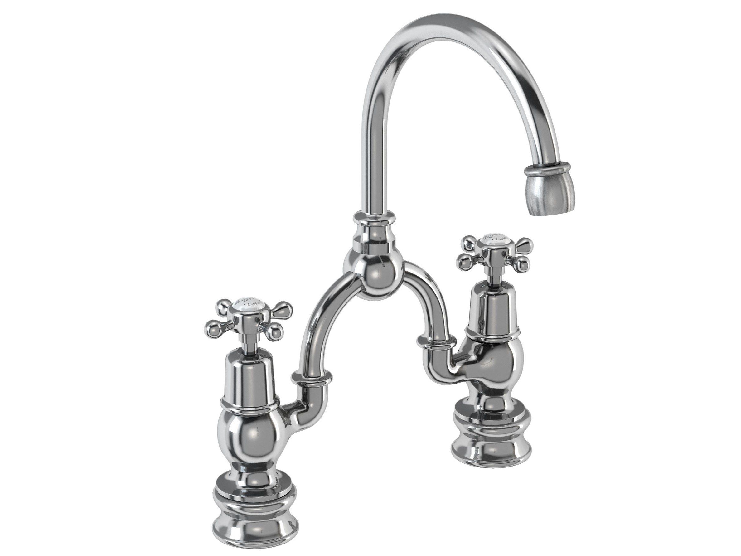 Смеситель для раковины с 2 отверстиями Burlington CLAREMONT REGENT ARCH-00150329