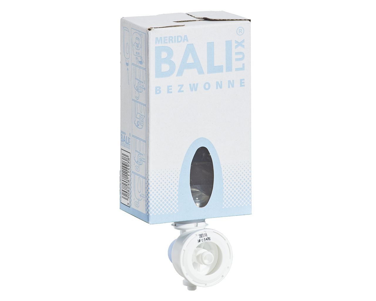 M13XP Пенное мыло BALI LUX БЕЗ ЗАПАХА, одноразовый сменный блок, 700 г, без отдушек Merida 