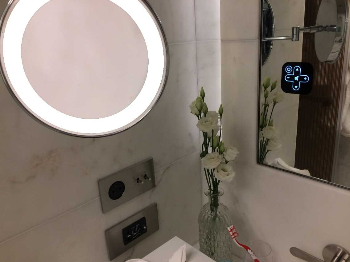 Настенное утопленное круглое увеличительное зеркало Spekkio Pulsar-R ARCH-00146940 - Вид №2