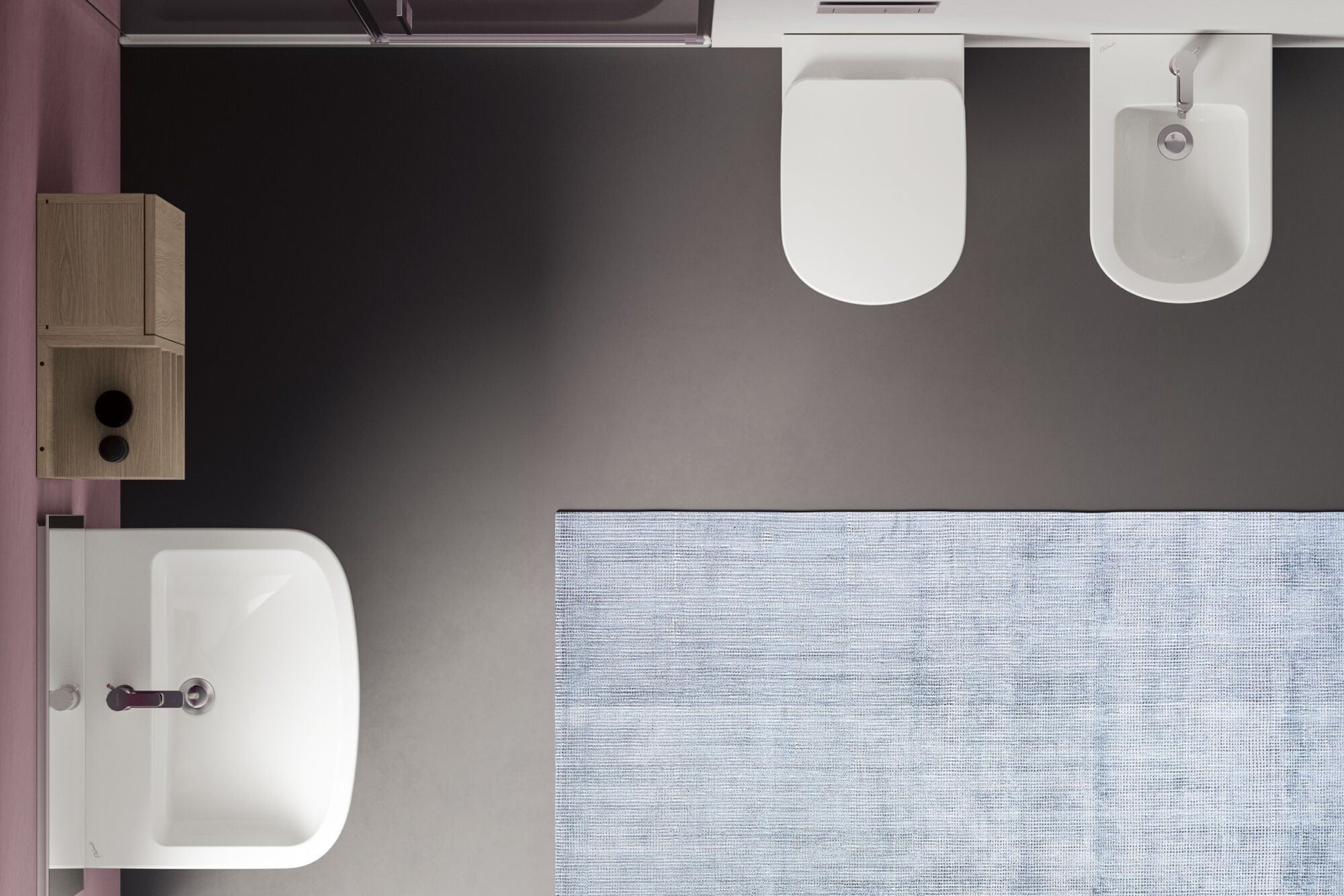 Керамическая подвесная раковина с переливом Ceramica Dolomite Gemma2 ARCH-00119120 - Вид №1