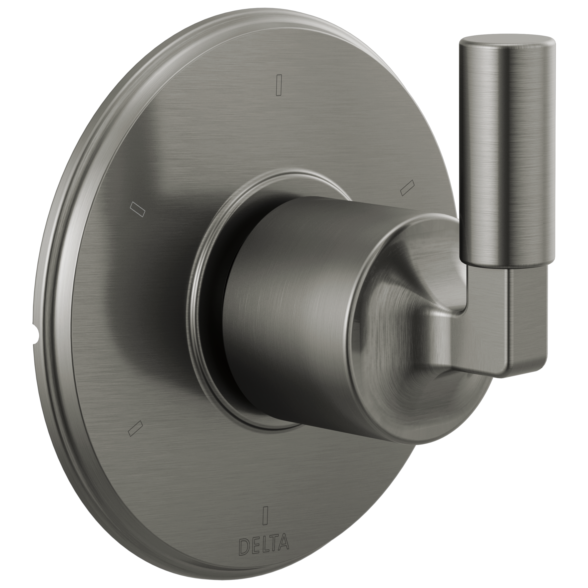 T11948-KS 3-портовая переключающая накладка с 6 позициями Delta Faucet Bowery Черный нержавеющий