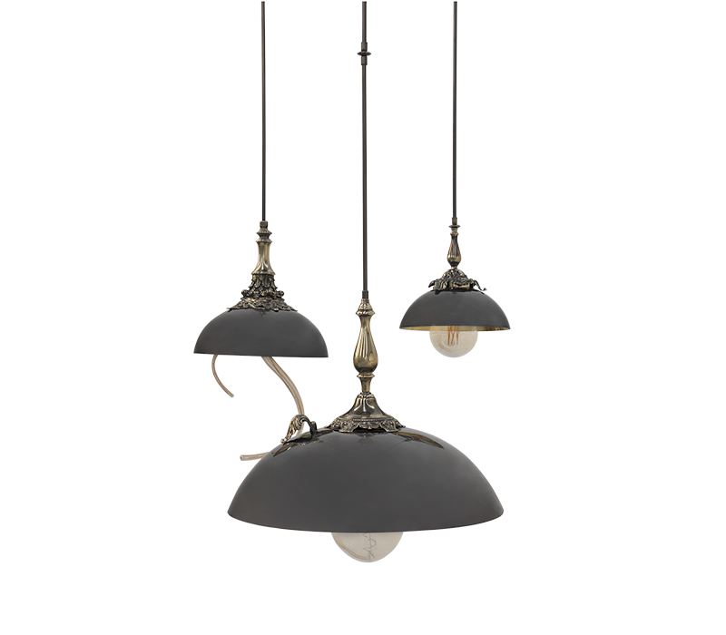 0-330 Подвесной светильник Triptico Boca Do Lobo 