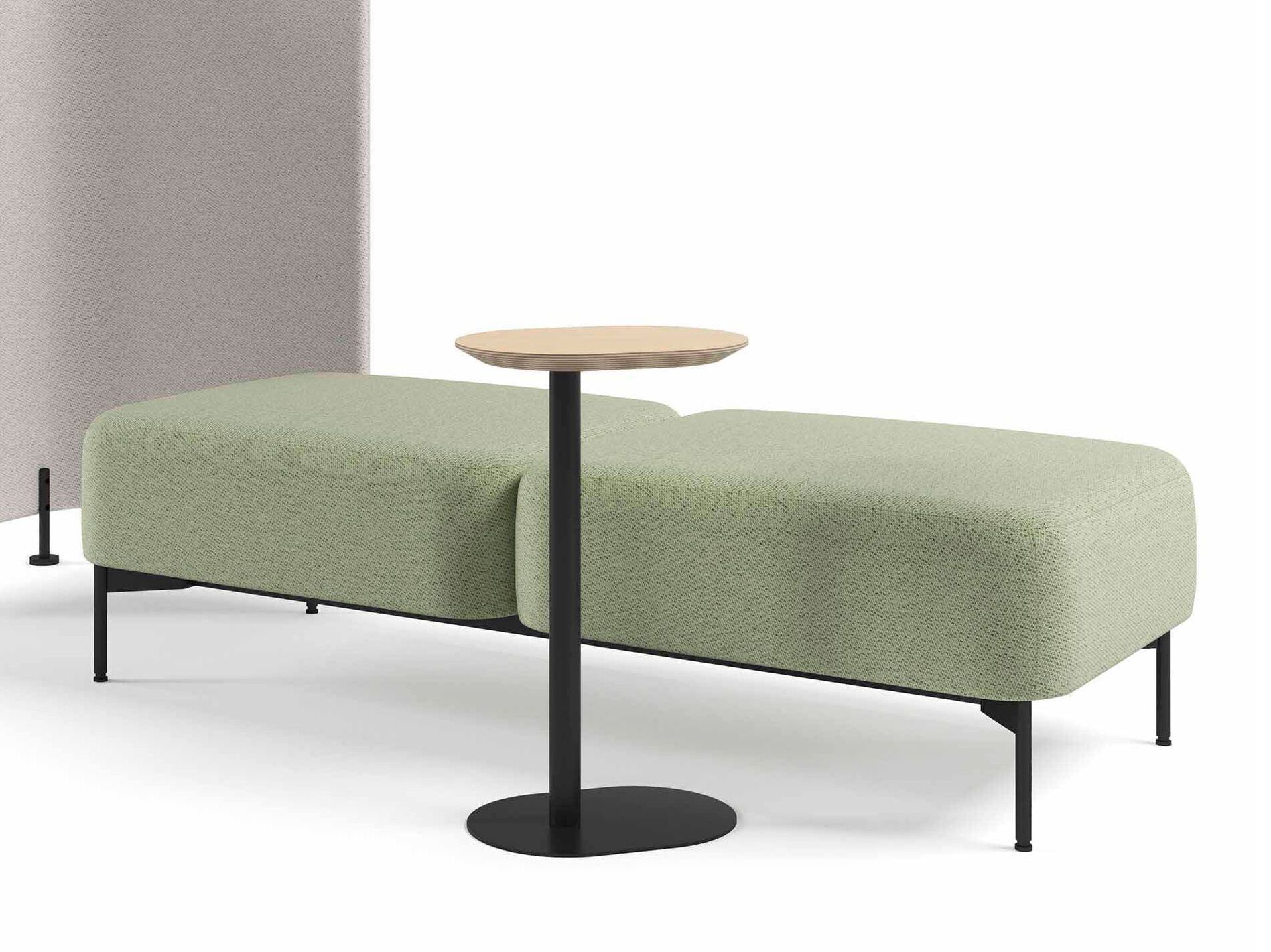 Стальной и деревянный журнальный столик SITLOSOPHY® SIDE TABLE ARCH-00049437 - Вид №3