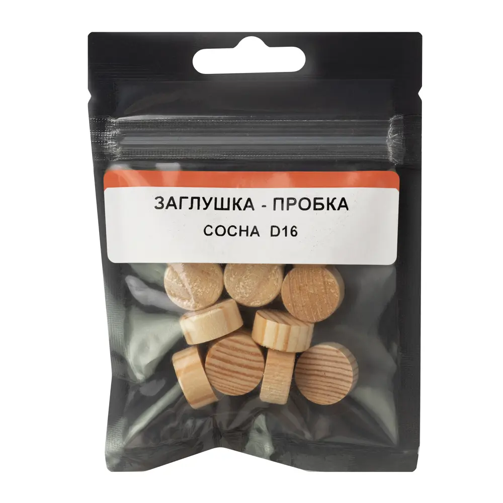 Деревянная заглушка-пробка Европартнер для мебели и лестниц ø16 мм 89395556 STLM-1474048 - Вид №2