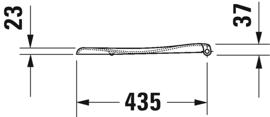 0064204700 Крышка сиденье для унитаза Duravit Duraplus - Вид №2
