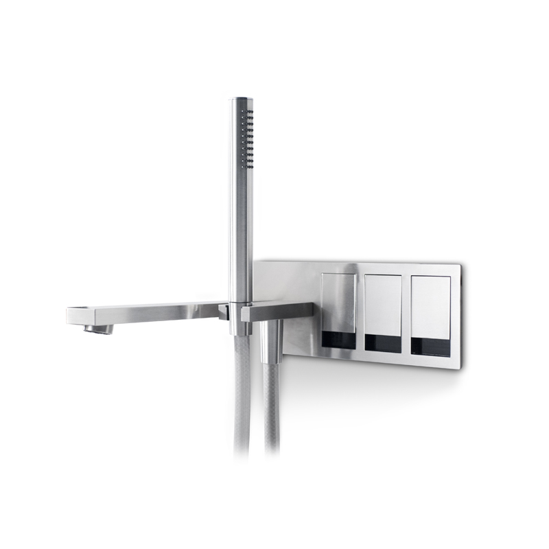 TEK 220 Ванная Группа С Душом Linki TEK Сатиновая Сталь TEK 220 S 227