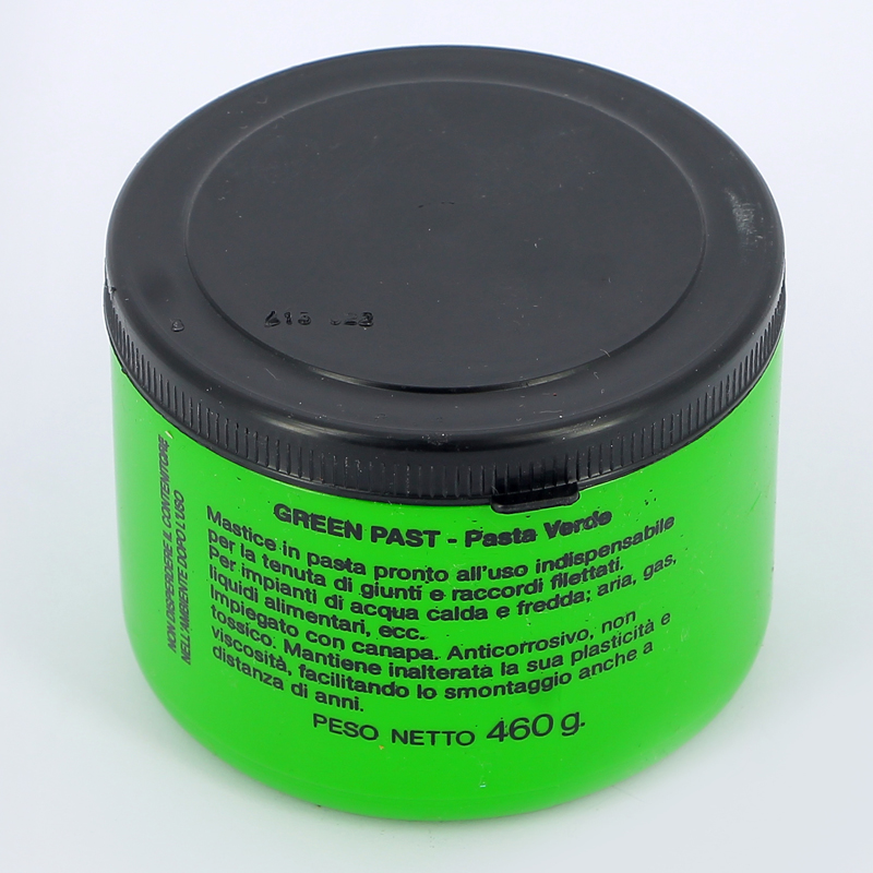 Паста-герметик для льна зеленая универсальная IDRONORD 460г 1480000000 - Вид №1