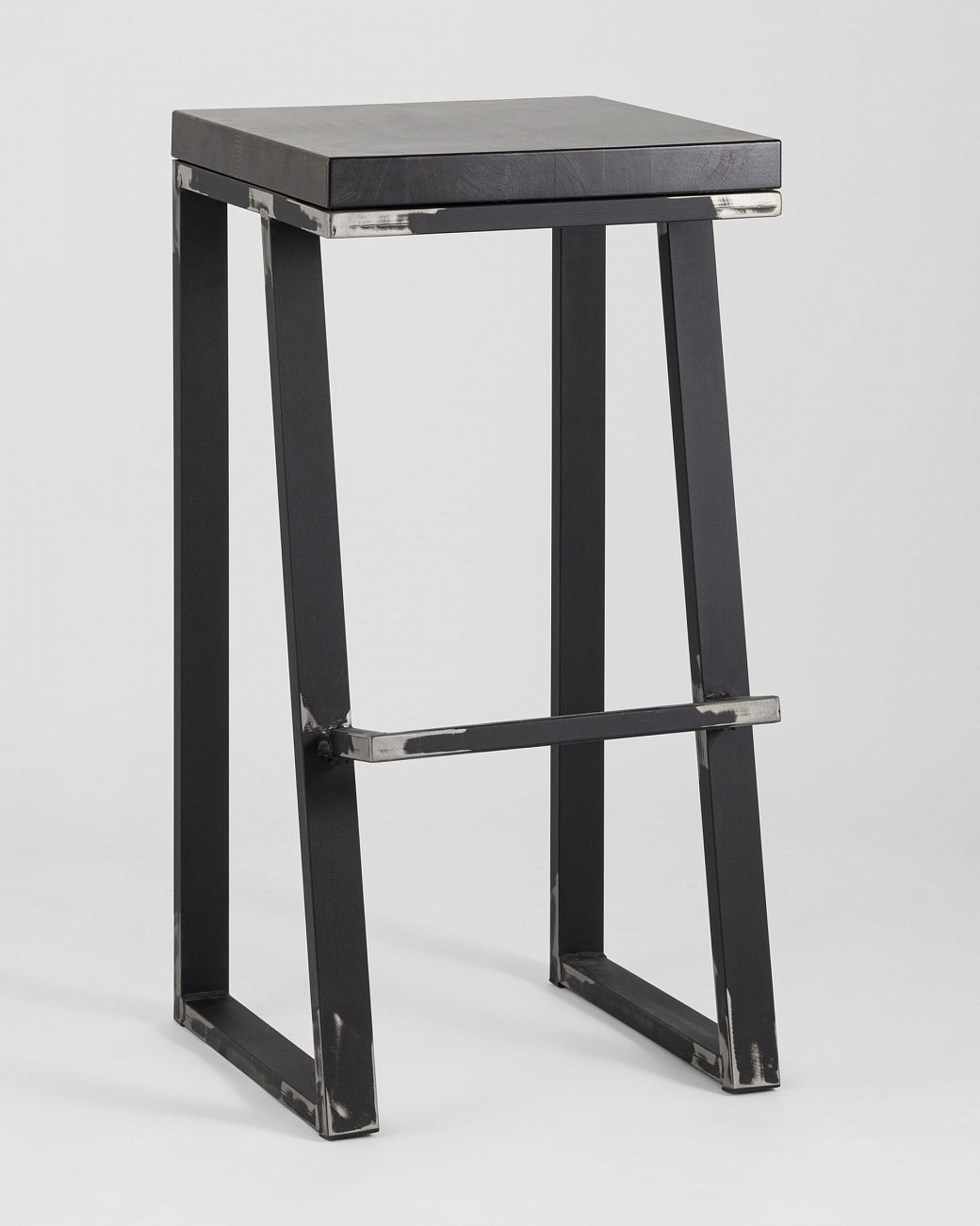 Барный стул коричневый с деревянным сиденьем "Терракс" STOOL GROUP  00-3945992 Коричневый  - Вид №1