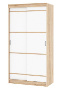 91136674 Шкаф-купе Сакура 114x221.60x61 см ЛДСП цвет белый STLM-0496184 БТС