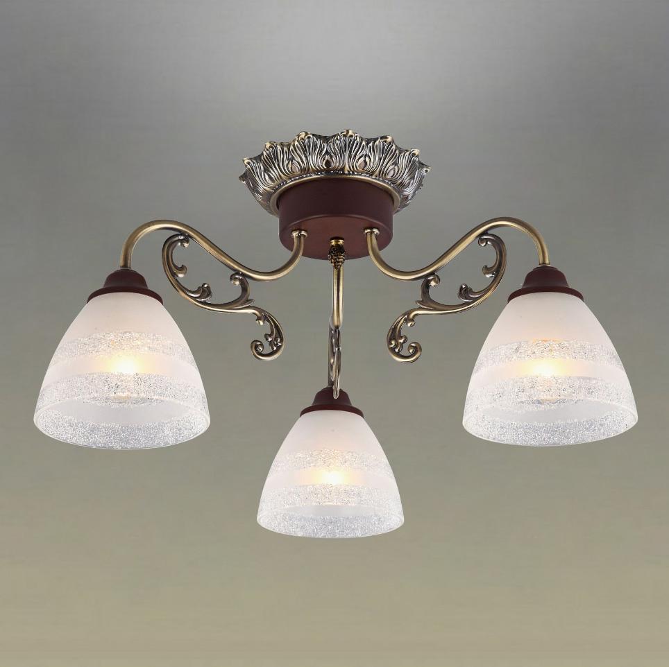 Потолочная люстра Omnilux Carapelle OML-55707-03 OMNILUX CARAPELLE 220135 Белый  - Вид №1